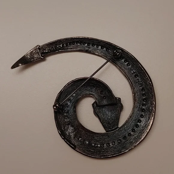 Vintage Serpent Brooch - Picture 3 of 5